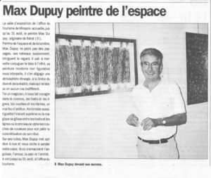 la dépêche du Midi Juillet 2001